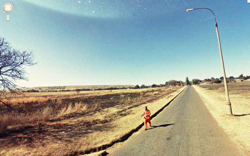 Illustration for article titled Weirdo Google Street View scenes invade the realm of high art